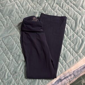 Athleta girl navy blue flare pants
